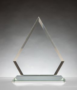 Clipped Diamond  8" x 1/2"